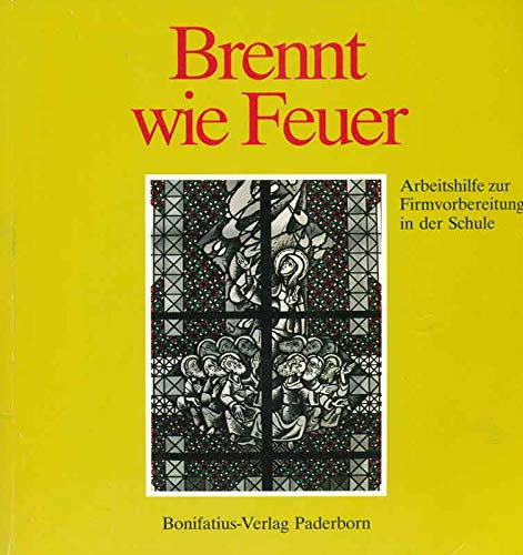 Brennt wie Feuer: Arbeitshilfe zur Firmvorbereitung in der Schule Religion & Esotericism