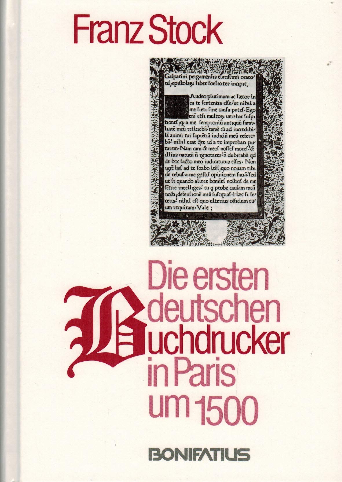 Die ersten deutschen Buchdrucker in Paris um 1500 Media & Communication