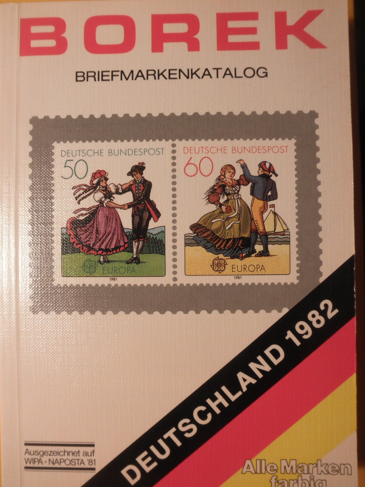Borek Briefmarkenkatalog Deutschland 1982 Books