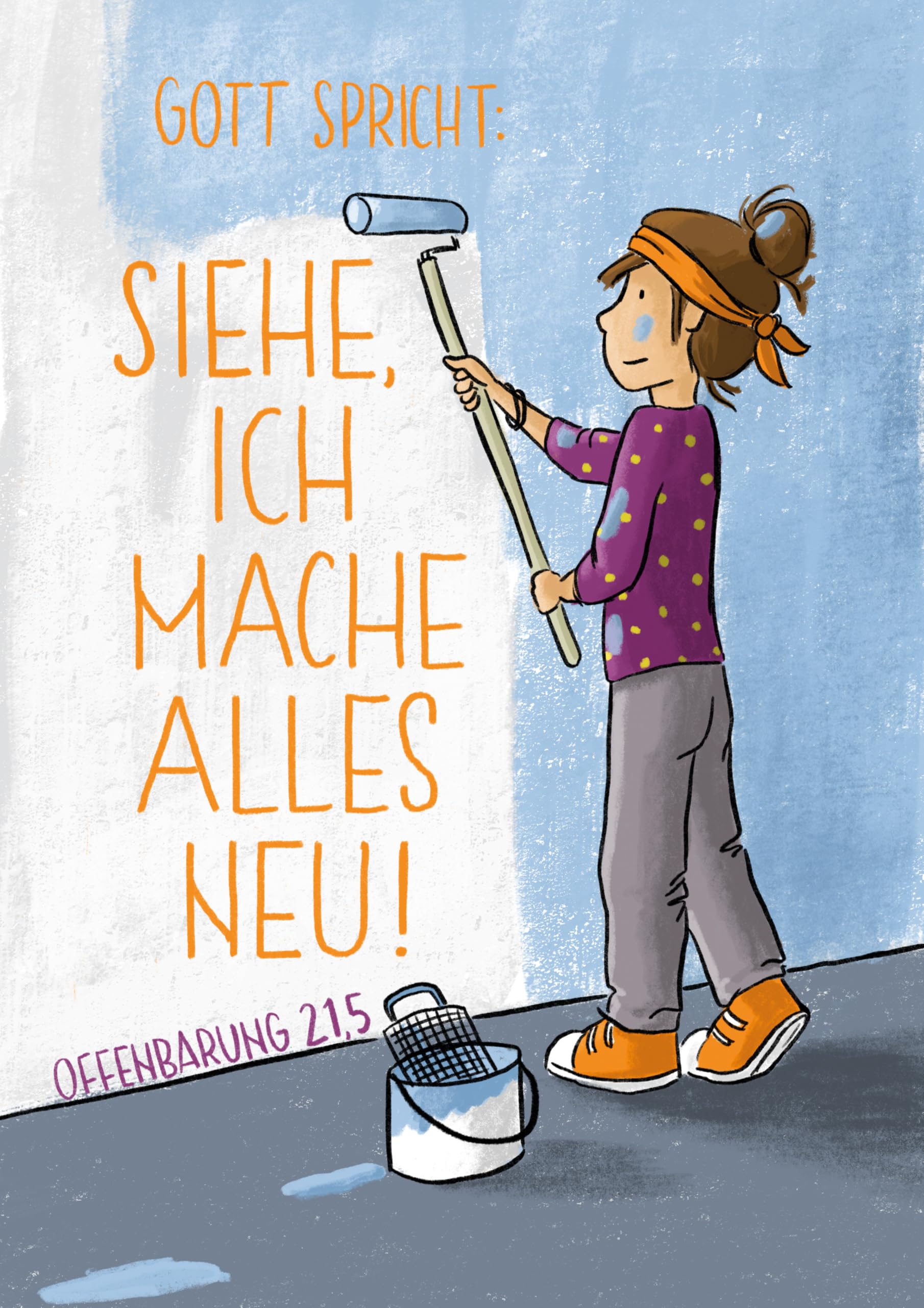 Jahreslosung 2026 - Stundenentwurf und Postkarten (10 Ex.) für (Jungschar)Kinder Religion & Esotericism