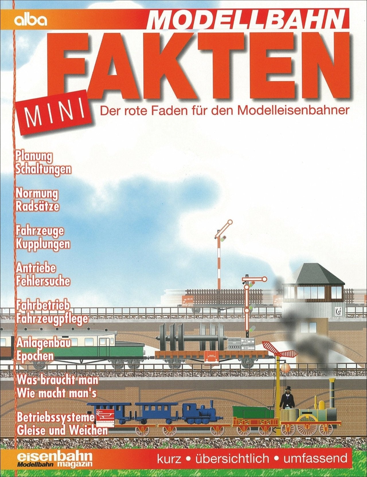 Modellbahn - Mini-Fakten: Der rote Faden für den Modelleisenbahner Hobbies & Crafts