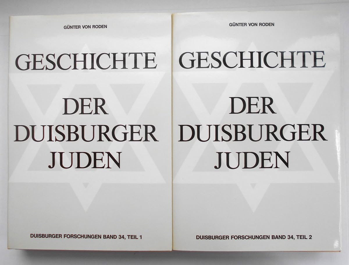 Die Geschichte der Duisburger Juden 12.-20. Jahrhundert Politics & History