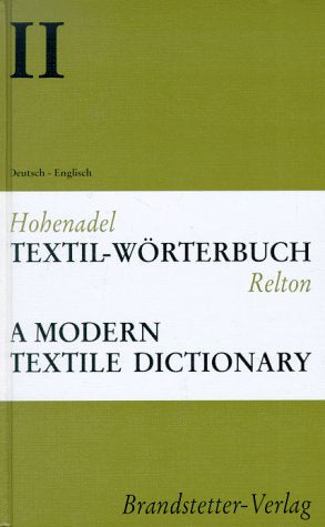 Product Image: Textil-Wörterbuch 2. Deutsch-Englisch