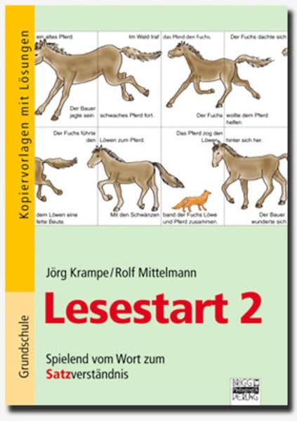 Lesestart / Band 2 - Spielend vom Wort zum Satzverständnis: Kopiervorlagen mit Lösungen Study Guides