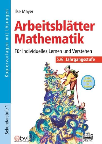 Arbeitsblätter Mathematik: 5./6. Jahrgangsstufe - Kopiervorlagen mit Lösungen Study Guides