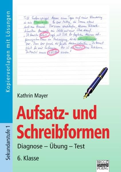 Aufsatz und Schreibformen / 6. Klasse - Kopiervorlagen mit Lösungen Non-fiction