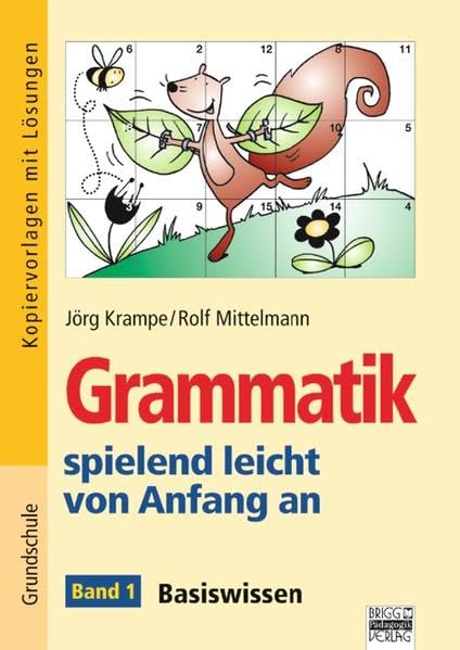 Grammatik spielend leicht von Anfang an: Band 1 - Basiswissen: Kopiervorlagen mit Lösungen Study Guides