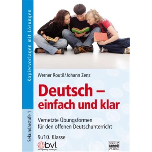 Deutsch - einfach und klar: 9./10. Klasse - Kopiervorlagen mit Lösungen Study Guides