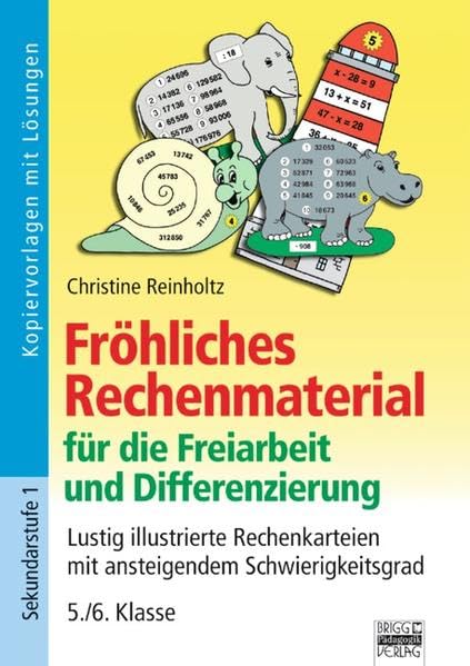 Brigg: Mathematik: Fröhliches Rechenmaterial für die Freiarbeit und Differenzierung book