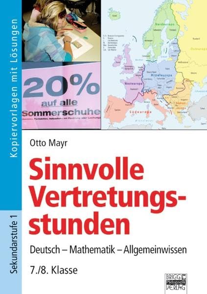 Sinnvolle Vertretungsstunden 7./8. Klasse Study Guides