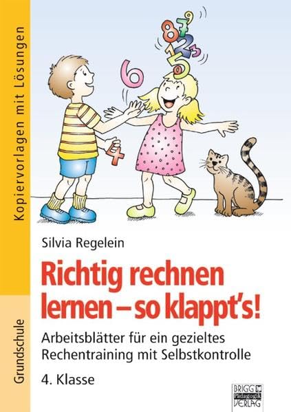 Richtig rechnen lernen - so klappt's!: 4. Klasse - Kopiervorlagen mit Lösungen Study Guides