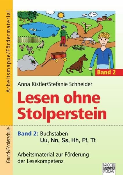 Lesen ohne Stolperstein 2 - Buchstaben Uu, Nn, Ss, Hh, Ff, Tt Study Guides