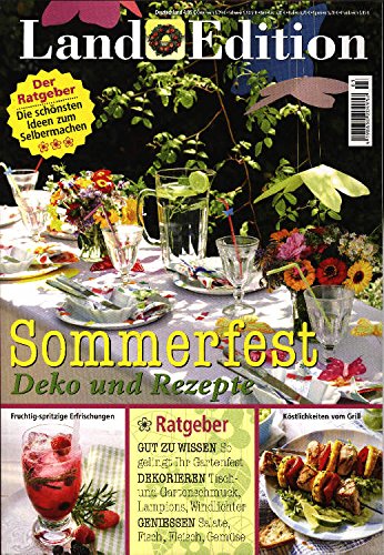 Land Edition Ratgeber Nr. 3/16 - Sommerfest - Deko und Rezepte Books