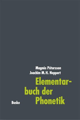 Elementarbuch der Phonetik Books