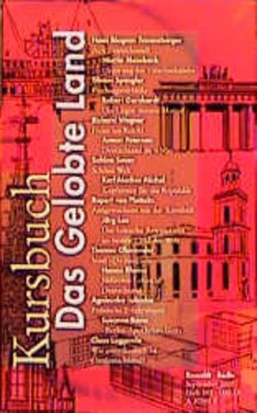 Das gelobte Land. Kursbuch, Heft 141 Books