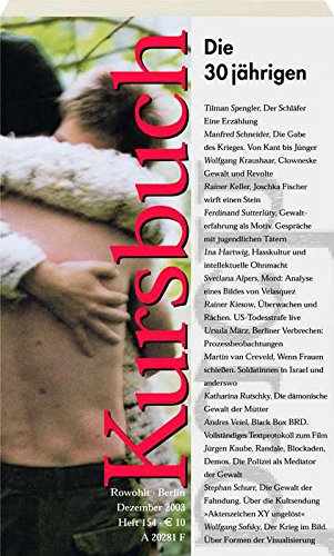 Kursbuch 154: Die Dreißigjährigen Books