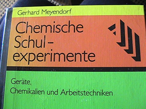 Chemische Schulexperimente, eine Anleitung für Lehrer, Bd.4, Organische Chemie Natural Sciences