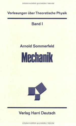 Vorlesungen über Theoretische Physik, Band 1: Mechanik Books