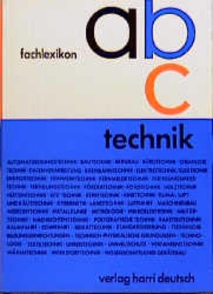 Fachlexikon ABC Technik Business & Technology Books