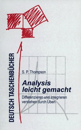 Deutsch Taschenbücher, Nr.1, Analysis leicht gemacht Mathematics
