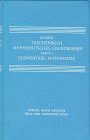 Taschenbuch mathematisches Grundwissen, 2 Bde., Bd.1, Elementare Mathematik Business & Technology