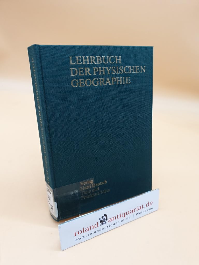 Lehrbuch der physischen Geographie Books