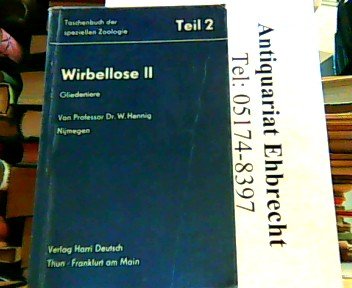 Taschenbuch der speziellen Zoologie, Tl.2, Wirbellose Mathematics