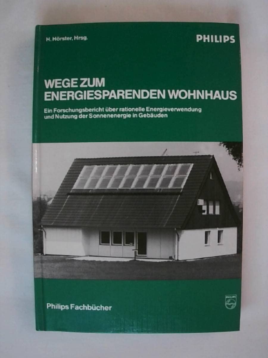 Wege zum energiesparenden Wohnen Books