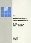 Werkstoffschlüssel der Schweisstechnik: Stahlnormung DIN - DINEN Business & Technology