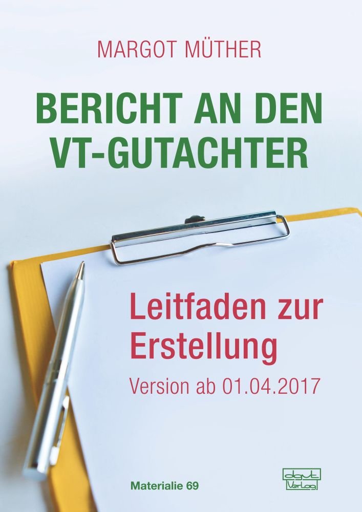 Product Image: Bericht an den VT-Gutachter