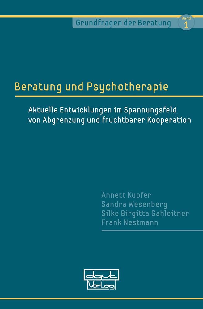 Beratung und Psychotherapie book