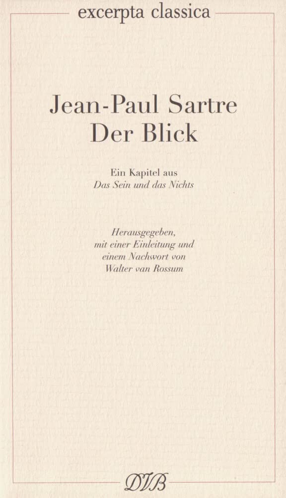 Der Blick Philosophy Books