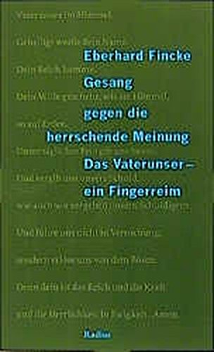 Gesang gegen die herrschende Meinung Film, Art & Culture