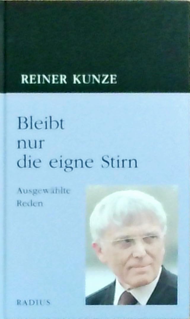 Bleibt nur die eigne Stirn book