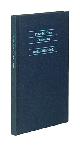 Zueignung: Über Schriftsteller. Erinnerungen an Dichter und Bücher (Radius-Bibliothek) Living & Furnishing Books