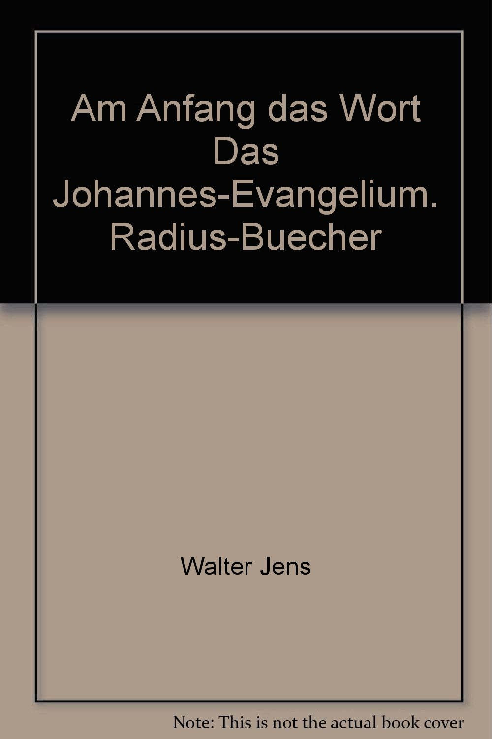 Am Anfang: Das Wort: Das Johannes-Evangelium Religion & Esotericism