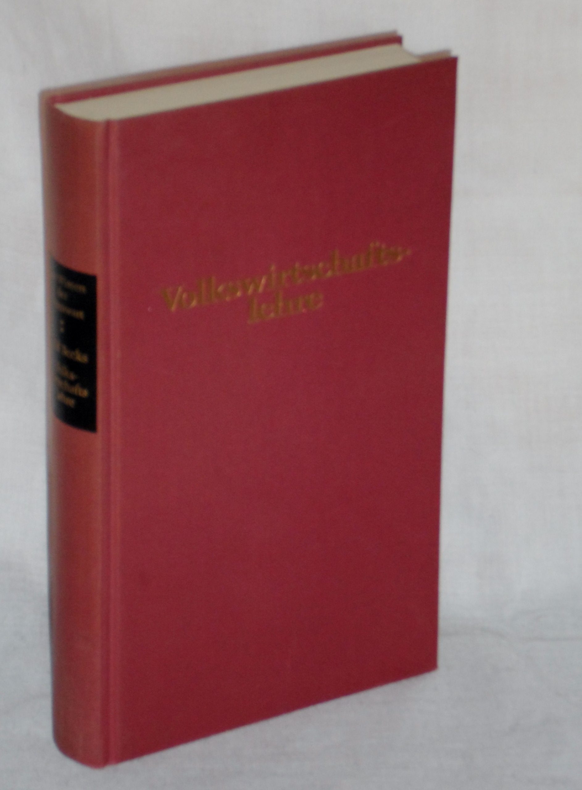 Volkswirtschaftslehre, Das Wissen der Gegenwart, Geisteswissenschaften Books