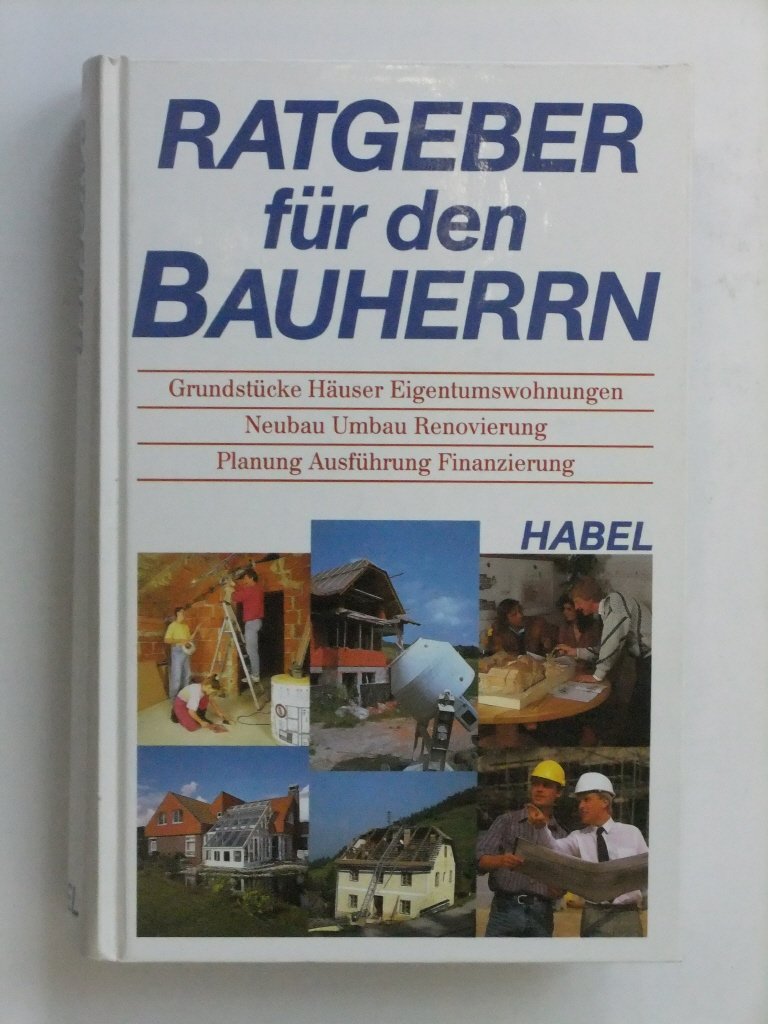 Ratgeber für den Bauherrn Books