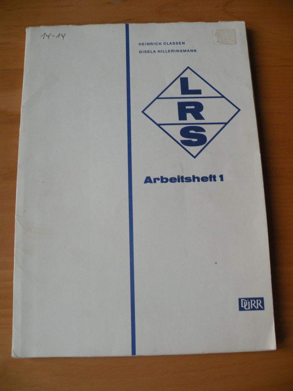 LRS Arbeitsheft 1 - Arbeitsblock mit einzeln zu entnehmenden Blättern (gelocht) Books