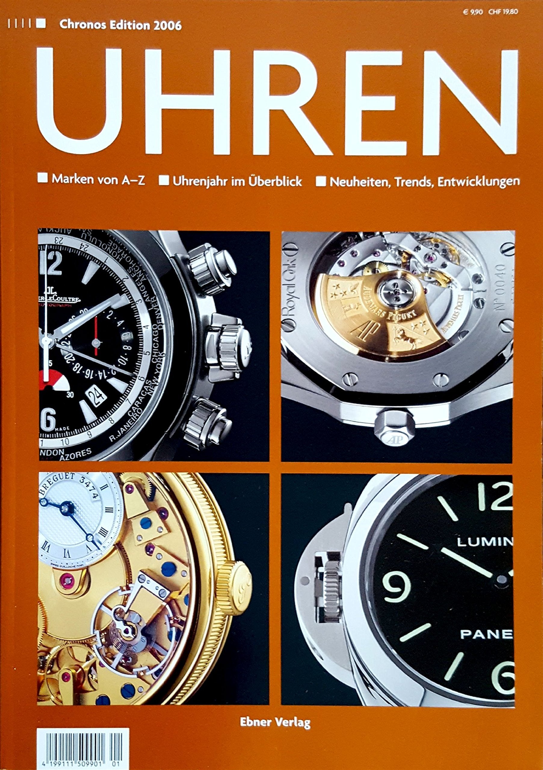 Chronos Edition 2006 Uhren (Marken von A - Z , Uhrenjahr im Überblick , Neuheiten, Trends, Entwicklungen) Professional & Reference Books