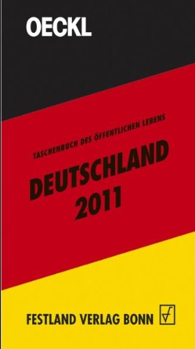 OECKL. Taschenbuch des Öffentlichen Lebens - Deutschland 2011 Buchausgabe Business, Finance & Career