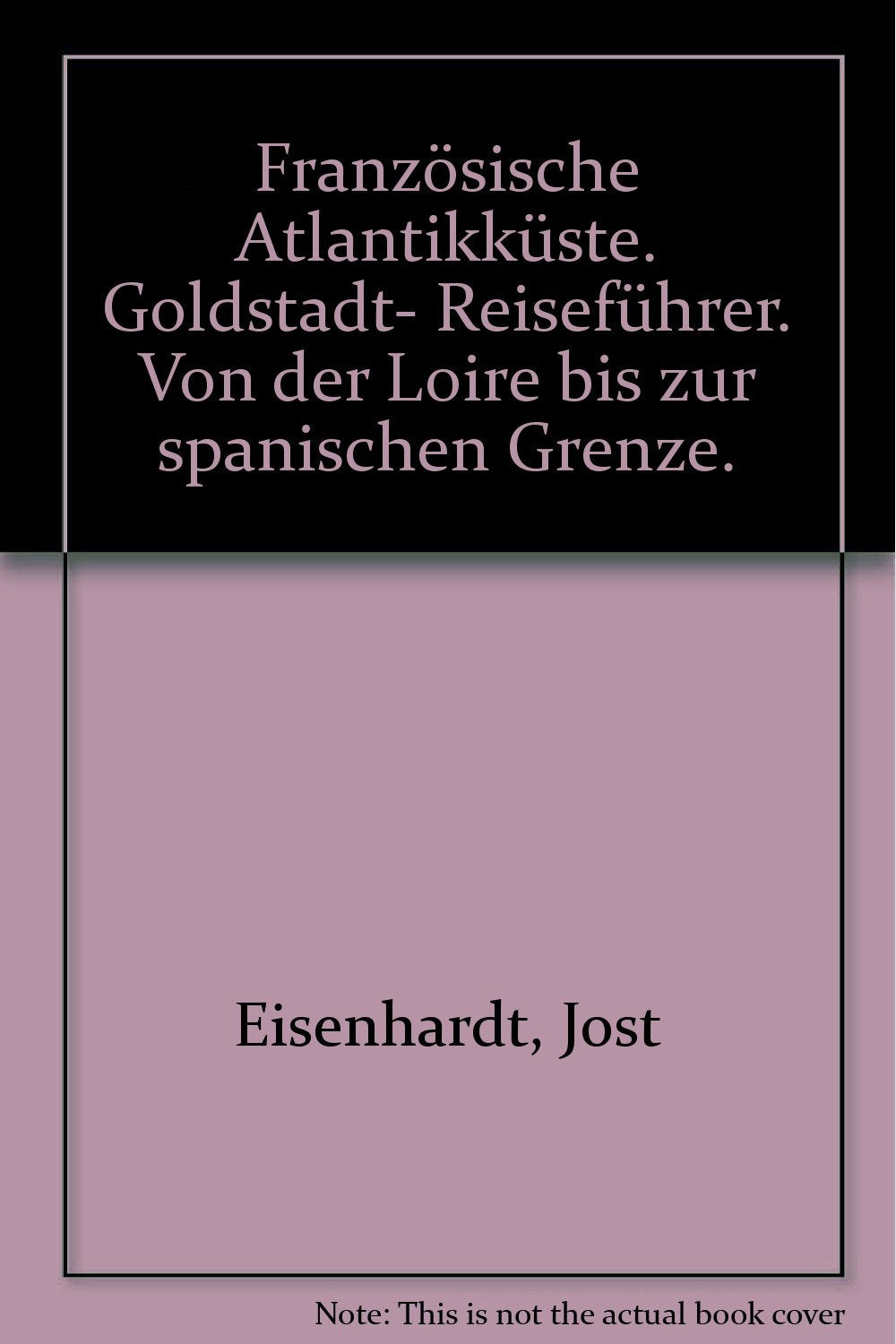 Französische Atlantikküste. Goldstadt- Reiseführer. Von der Loire bis zur spanischen Grenze. Books