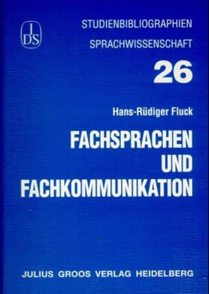 Fachsprachen und Fachkommunikation book