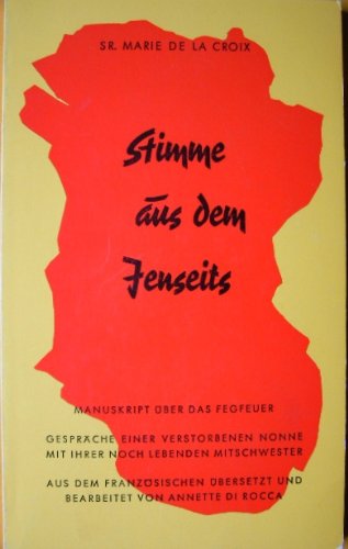 Stimme aus dem Jenseits. Armenseelenerscheinungen Books