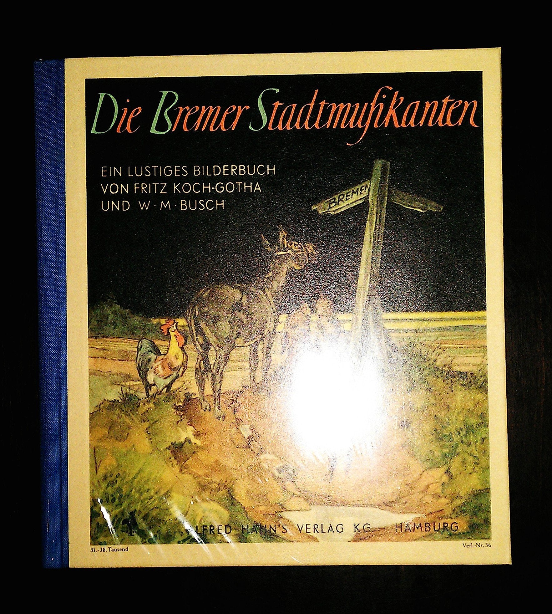 Die Bremer Stadtmusikanten: Ein lustiges Bilderbuch Children's books
