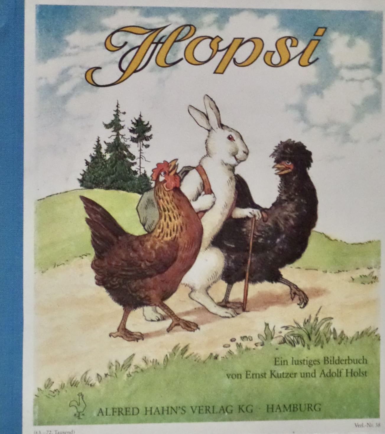 Hopsi: Ein lustiges Bilderbuch Children's books