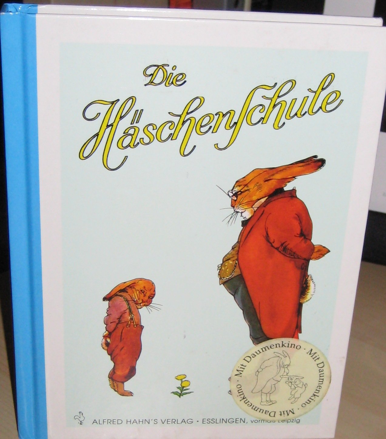 Das Häschenschule-Blankbuch mit Daumenkino Books