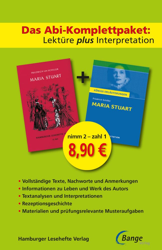 Maria Stuart: Das Abi-Komplettpaket. Lektüre plus Interpretation Study Guides