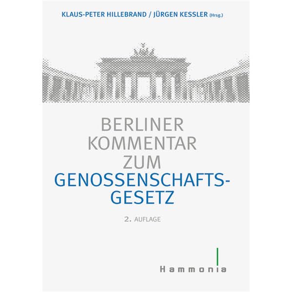 Berliner Kommentar zum Genossenschaftsgesetz Law