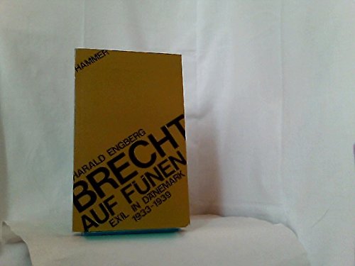 Brecht auf Fünen. Exil in Dänemark 1933 - 39 Professional & Reference Books